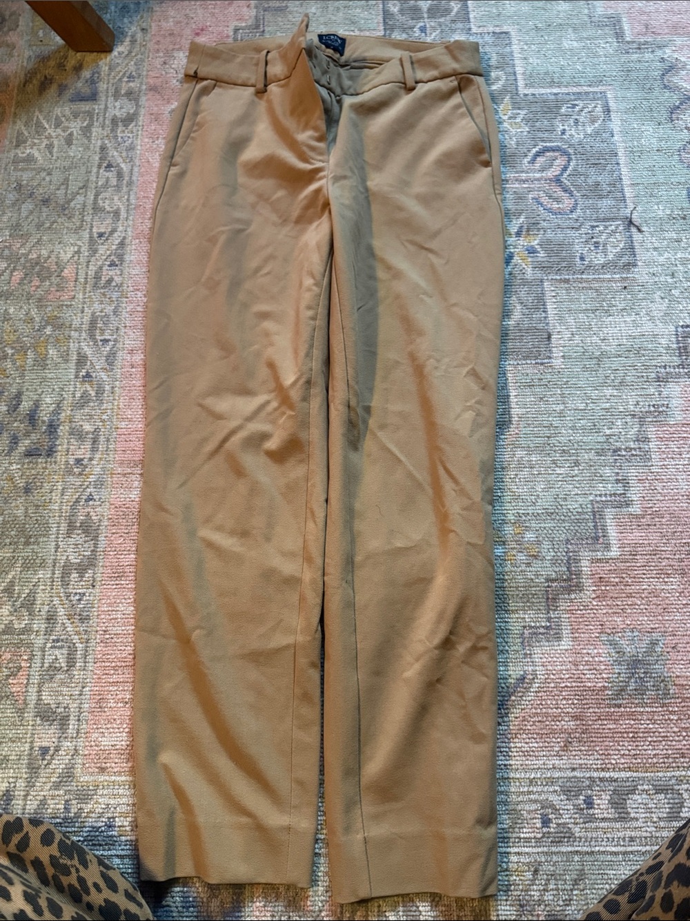 J. Crew Women's Classic Chino Pants in Khaki